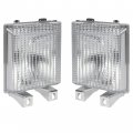 Hecasa Pair Turn Signal Light Compatible With 1983-1991 Chevy Chevrolet Blazer C10 C20 G10 Suburban Gmc Jimmy Replacement For