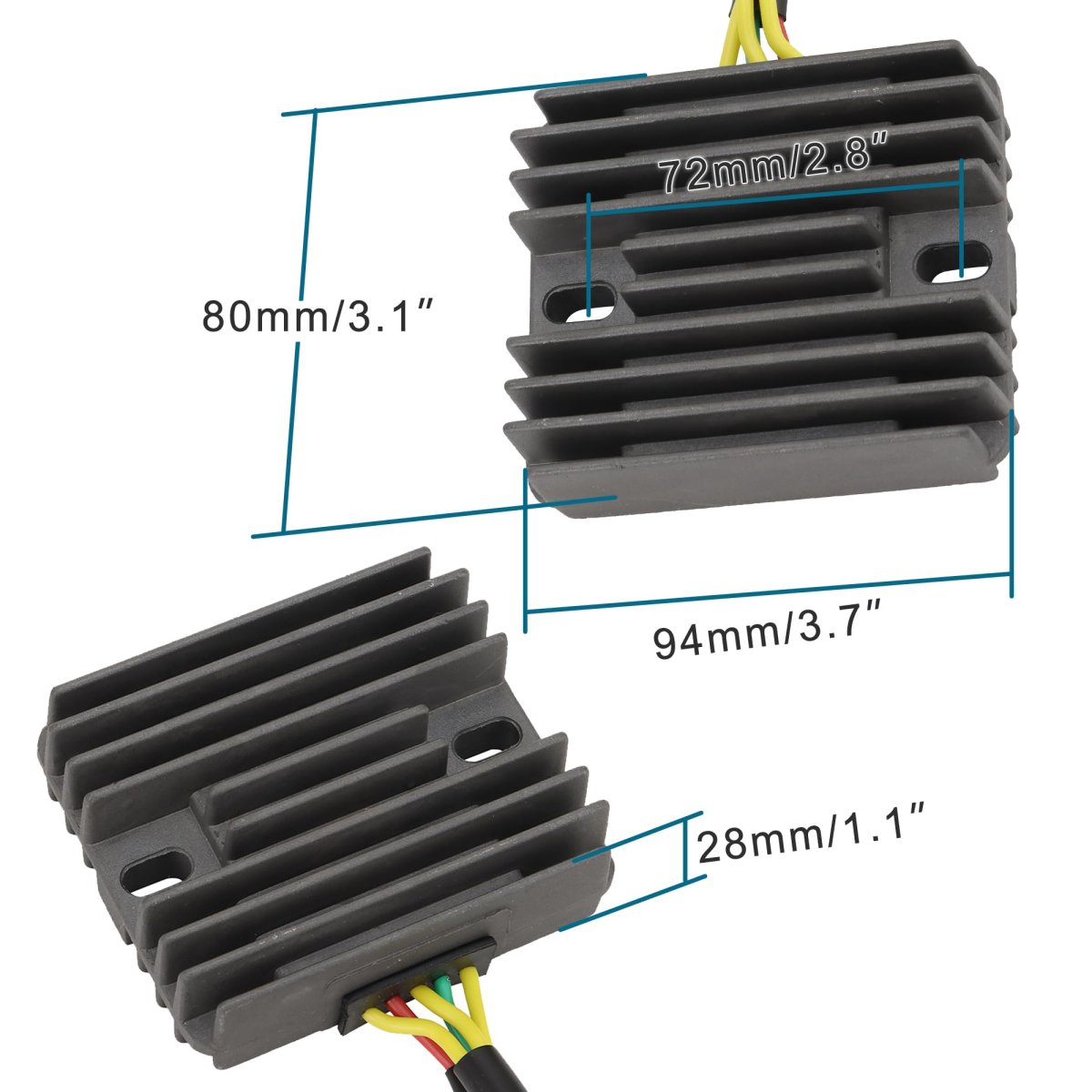 5 Wire Voltage Regulator Rectifier Replacement For Cbr1000rr 2004-2007 Cbr600rr 2007-2012 Cbr600 Cbr1000 2005-2006 2008-2011