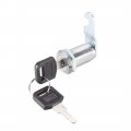 Uxcell Cabinet Drawer Cam Lock 1-1 8 Cylinder Length With No 1 Fits On 7 Max Thickness Panel Keyed Alike 2pcs
