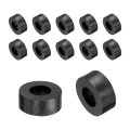 12pcs Rubber Spacers 25mm Od 12mm Id 10mm Height Round Anti Vibration Spacer Bushing Grommets Thick Washers For Home Car 