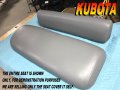 Seat Cover Fits Rtv Kubota 900 Utv New 2004-05 Rtv900 Diesel Gray 867a
