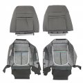 Gray Cloth Seat Cover Replacement For 2011 2012 2013 2014 F150 Front Driver And Passenger Bottom Lean Back 4 Piece Set Custom