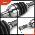 A-premium Cv Axle Shaft Assembly Compatible With Honda Foreman 500 2014 2015 2016 2017 Rubicon Front Right Passenger Side