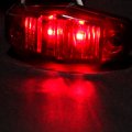 12 Pack 5 In 2 Led Side Marker Clearance Lights Red Lens And Light Waterproof Universal Surface Mount For Trailer Truck Rv Atv