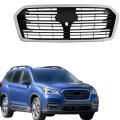Front Upper Grille Chrome Frame And Black Straight Trim Replacement For Ascent 2019 2020 2021 2022 91121xc01a