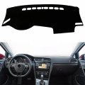 Qpwoxia Car Dashboard Cover Mat Dash Pad Carpet For Volkswagen Vw Golf 7 Mk7 2013 2014 2015 2016 2017 2018 Left Hand Drive