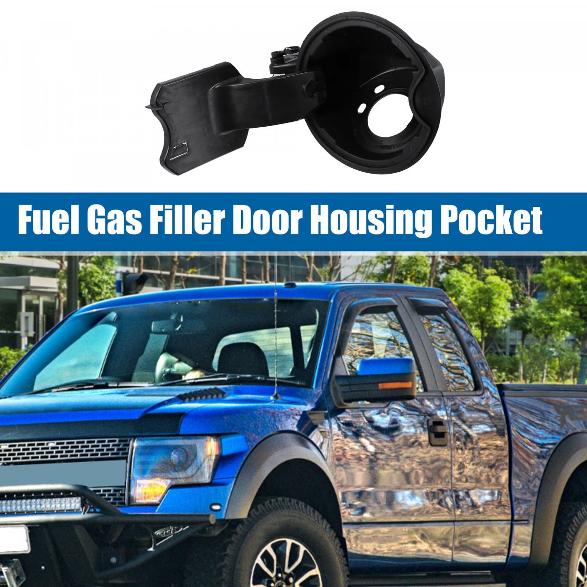 Fuel Filler Gas Cap Door Lid Housing Hinge Pocket Replaces 9l3z-9927936-b 9l3z9927936b Ford F150 2009-2014 For Lincoln Mark Lt