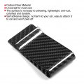 Credit Card Holder Sun Visor Carbon Fiber Money Clip Front Pocket Wallet Universal Car Fashion Bill