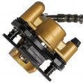 Tdpro Front Hydraulic Twin Brake Caliper Cylinder Kit Disc Rotor Atv Quad Go Kart Buggy 110cc 125cc 150cc