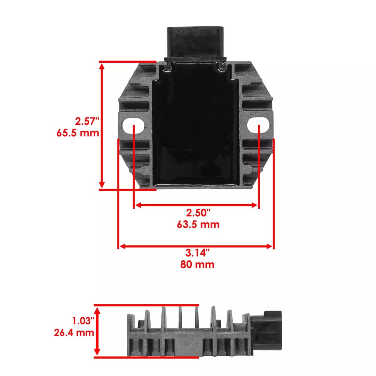 5gt-81960-00-00 5bn-81960-00-00 Voltage Regulator Rectifier Upgraded For Yamaha Yxr45f Rhino 450 2006-2008