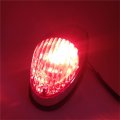 Yecnecty 1pc Universal Motorcycle Rear Light Integrated Running Lamp Abs Motorbike Stop Indicator For Honda Shadow Vlx 400