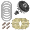 Caltric Clutch Outer Basket And Plates Kit Compatible With Honda Rancher 420 Trx420fpm 2009-2013