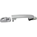 Exterior Door Handle Front Passenger Side For Hyundai Accent 2006 2011 Chrome With Key Hole Fits Gls Gs Se Gl L Sr Blue And 