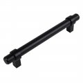 Cosmas 10 Pack 161-192fb Flat Black Cabinet Bar Handle Pull 7-1 2 Inch 192mm Hole Centers 