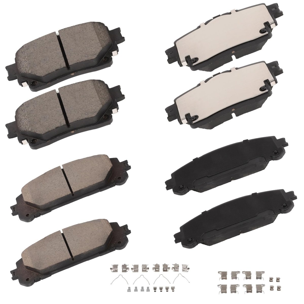 D2305 D2304 Ceramic Brake Pads Front And Rear Set For Toyota Highlander 2020 2024 Lexus Rx350 Rx350h Rx450h Tx350 Grand