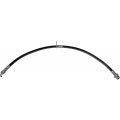 Front Brake Hose For Toyota Matrix And Corolla 2003 2008 23 5 In Length Stamped Steel Bracket Treated Fittings Black
