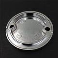 Xkh- Motorcycle Chrome Brake Fluid Reservoir Cap Cover Vulcan Engraved For Kawasaki 800 2001-2006 1500 1987-2008