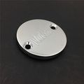 Xkh- Motorcycle Chrome Brake Fluid Reservoir Cap Cover Vulcan Engraved For Kawasaki 800 2001-2006 1500 1987-2008