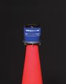 Warning Light 4 Led Blue Solar Nimh 