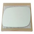 Mirror Glass And Adhesive For 04-07 Volkswagon Touareg Suv Driver Left Side Replacement Fits The Non Auto Dim Version 