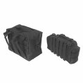 Hooke Road Jk Wrangler Tailgate Storage Bags Back Door Cargo Organizer Kit For 2007-2018 Jeep Unlimited