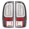 Hecasa Led Pair Tail Lights For 2008-2016d F250 F350 F450 F550 Super Duty Replacement For Fo2800208 Fo2801208 Lamp W Led Tube