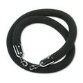 Tatco Crowd Control Systems Ropevelour6bk Pack Of2 