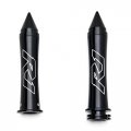 Spiked Hand Grips Compatible With Yamaha R1 W Logo Is Laser Etched Into The Bar Ends Sliders