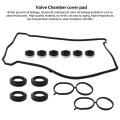 Vicue New Valve Cover Gasket Set Kit Fits For 2008-2009 Honda Accord 2 4l 2354cc L4 Dohc