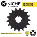 Niche 520 Pitch Front 17t And Rear 43t Drive Sprocket For 2011-2018 Suzuki Gsxr750