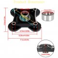 Wflnhb Front Rear Wheel Hub 2014-2020 Replacement For Polaris Rzr Xp 4 1000 5139265-067 5141353-067 35148225