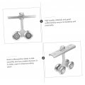 Jojofuny 1pc Door Pulley Sliding Wheels Floor Guide Shower Roller Track Stroller Wagon Accessories Cabinet Rollers Various