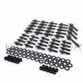 Smt-black Spike Fairing Bolts Compatible With 1999-2000 Cbr 600 F4 2001-2007 Cbr600 F4i B075czlt52