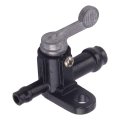 Cicitree Petcock 50 Inline Dirt Bike Fuel Cock Switch Shutoff Valve Fit For Yamaha Pw50 Peewee Color Black New