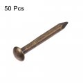 Uxcell Small Tiny Brass Nails 2 8x25mm For Diy Wooden Hardware Accessories 50pcs
