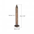 Uxcell Small Tiny Brass Nails 2 8x25mm For Diy Wooden Hardware Accessories 50pcs