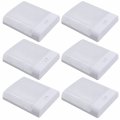 6 Pack Led Rv Pancake Light Square Ceiling Dome With Switch 12v Dc Interior For Motorhomes Camper Caravan Trailer Boat Sd1510 