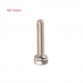 100pcs M3 Hex Socket Cap Head Screws A2-70 Stainless Steel Bolts Fastener Supply For Home And Office Appliance Communication