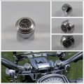 7 8 1 Motorcycle Handlebar Chrome Black Dial Clock Waterproof Shock Resistant Glow In Dark Fit For Ducati Monster 1100s Abs