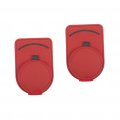 Wakauto 2 Pieces Car Glasses Holder Sun Visor Windows Fors Visor Sunshades Car Cowhide Top Layer Sunglasses Card 