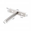 Uxcell Invisible Floating Shelf Brackets 3 77mm Hidden Blind Supports For Concealed Shelves Pack Of 2