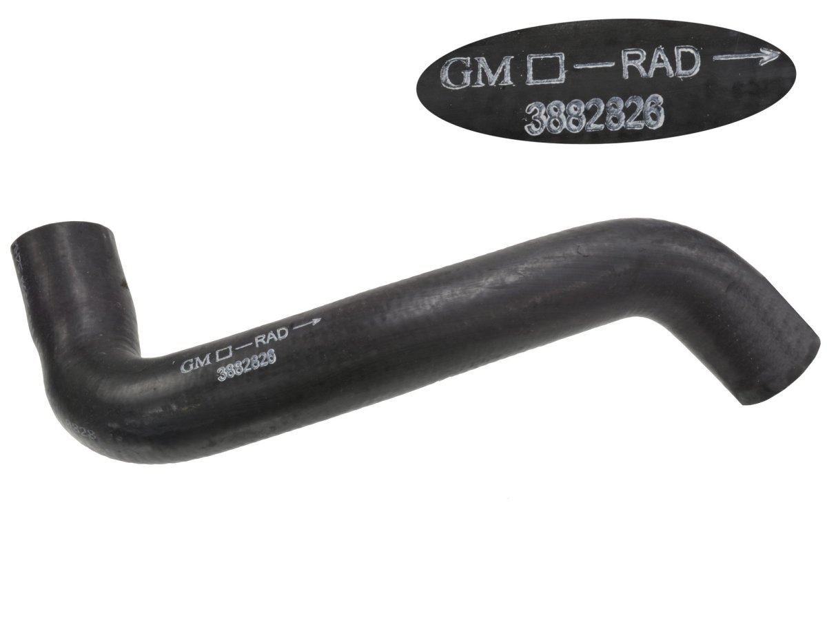 1966-1968 Corvette 427 Lower Radiator Hose 826