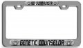 Keep Calm I Am Almost A Genetic Counselor 3d Metal License Plate Frame Universal Fit For Auto Suv And Truck Tag Holder 12 X 6