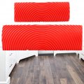 2pcs Set Wood Graining Tool Rubber Cylinder Grain Effect Brush Wall Paintings Diy Decoration Tool