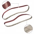 Uxcell 1 X 42 100 Grit Sanding Belt Aluminum Oxide Sandpaper Belts For Portable Strip Sander Wood Finishing Metal Drywall