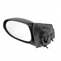Ocpty Driver Side View Mirror Compatible With 2007-2012 For Dodge Caliber Black Textured Power Non-folding Abs