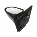 Ocpty Driver Side View Mirror Compatible With 2007-2012 For Dodge Caliber Black Textured Power Non-folding Abs