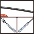 A-premium Intermediate Side Parking Brake Cable Assembly Compatible With Ford Models F-250 Super Duty 2005-2007 F-350 Replace