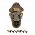 Uxcell Box Latch 95mm X 52mm Bronze Suitcase Chest Hasp Catch W Screws 3 Sets