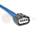 1x Connector 4-way Pigtail Mazda Mitsubishi Hummer Hyundai Tps Efi With Wire 